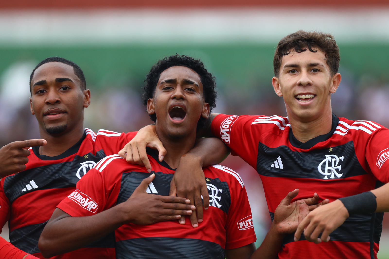 FLAMENGO SUB-17 VENCE FLUMINENSE EM JOGO DE IDA DA FINAL DA COPA RIO